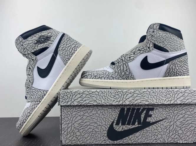 HYPE High White Jordan OG Cement DZ5485-052 1 Air 0725